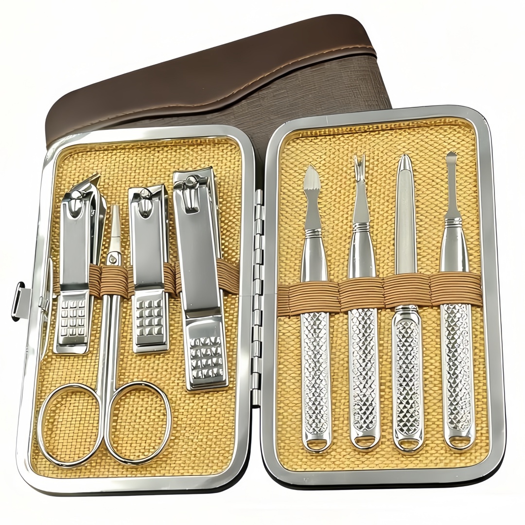 Mens Grooming Kit Bag - Kit de Manicure Profissional para Homens