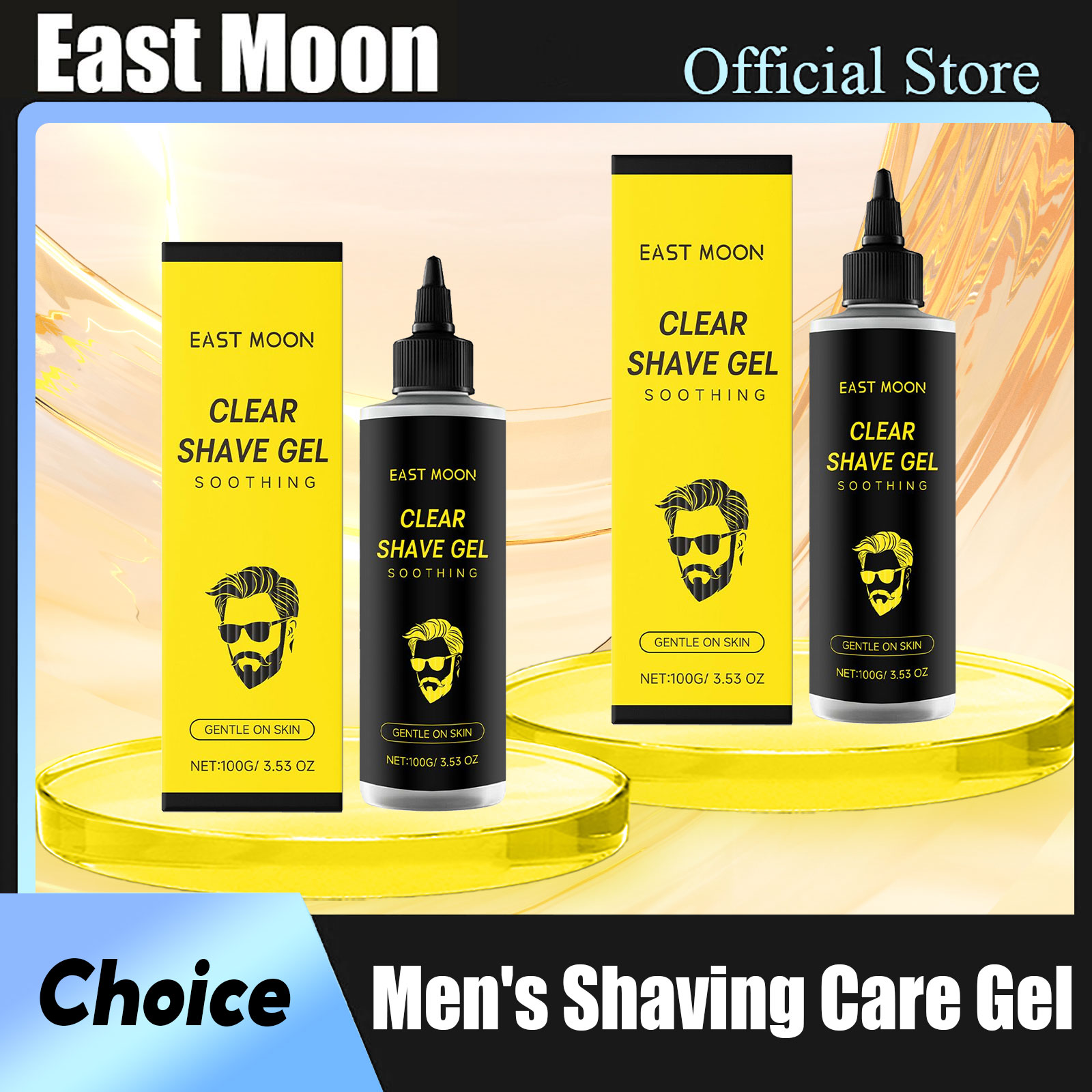 Men'S Grooming Gel - Gel Pós-Barba East Moon Man: Alivia