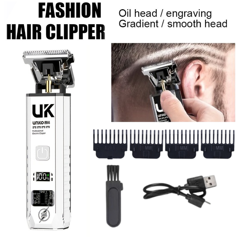 Men'S Grooming Products - Máquina de Cortar Cabelo Elétrica para