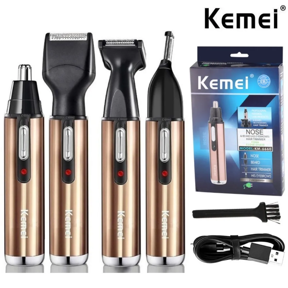 Mens Grooming Box - Kemei tudo em um aparador de
