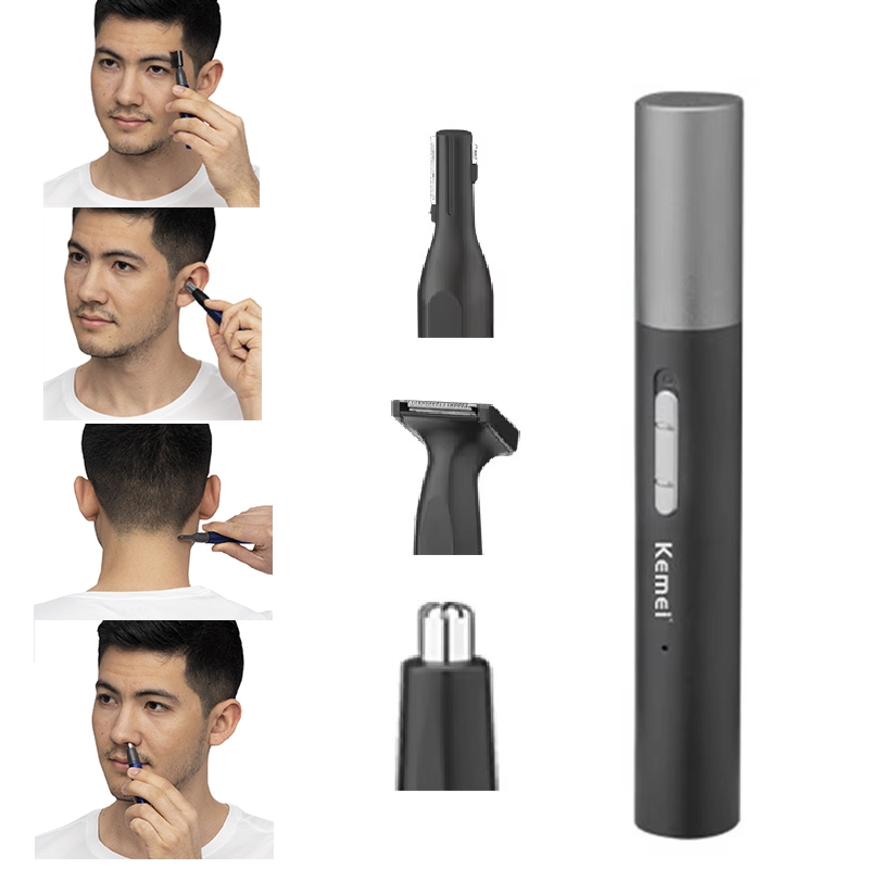 Men'S Grooming Products - Aparador de Pelos Kemei Pro Recarregável: