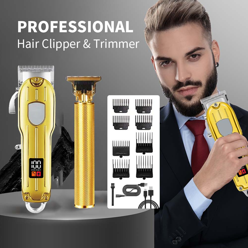 Men'S Grooming Shaver - Conjunto 2 em 1 de Máquina