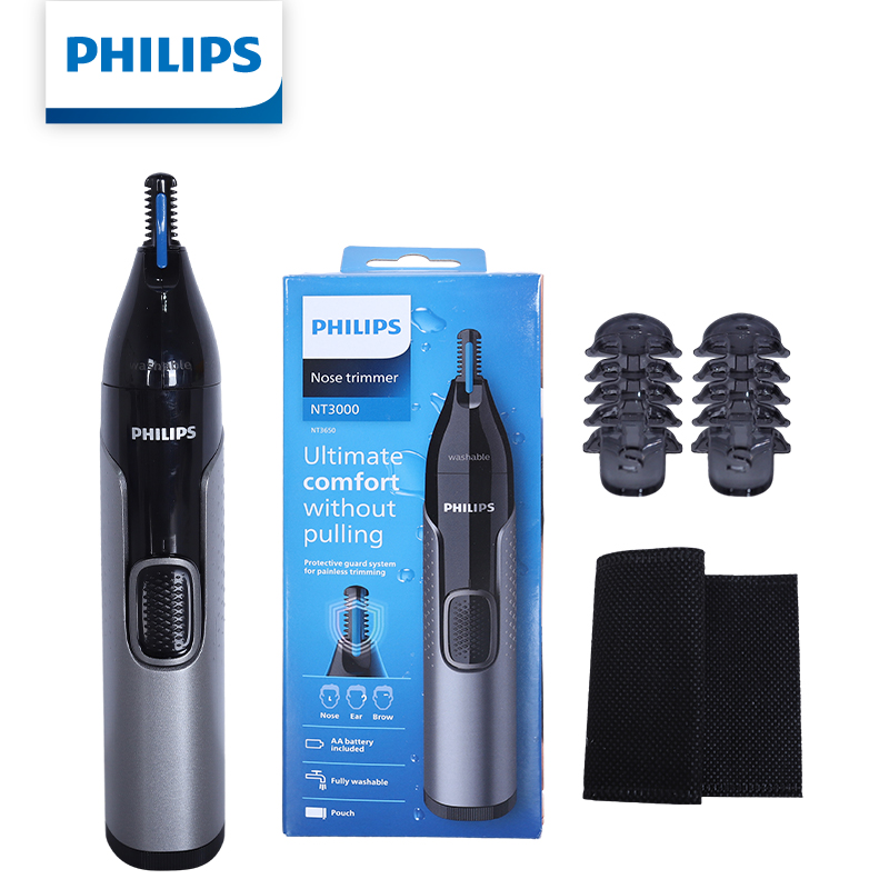 Mens Grooming Kit Bag - Aparador de Pelos do Nariz Philips