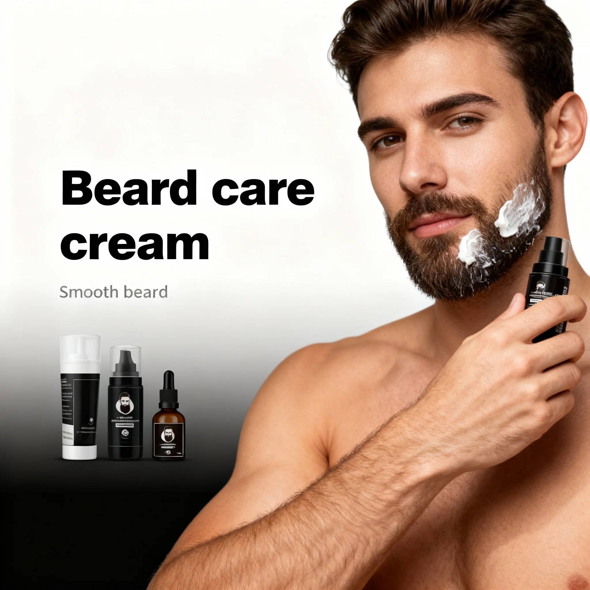 Aftershave Balm Mens - Bálsamo para Barba Masculina: Nutrição, Suavização,