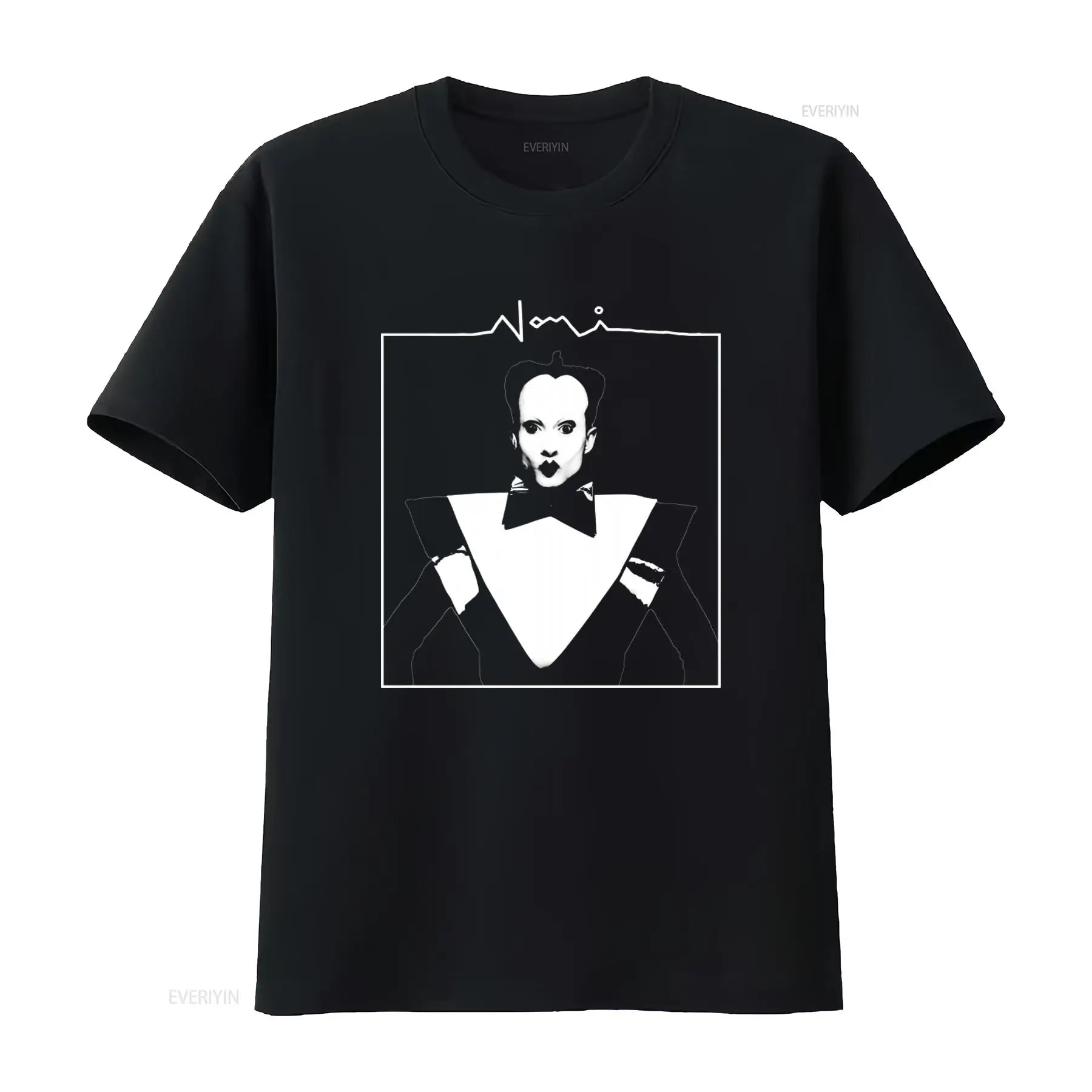 Face Wash Mens - Camiseta Masculina Klaus Nomi com Estampa