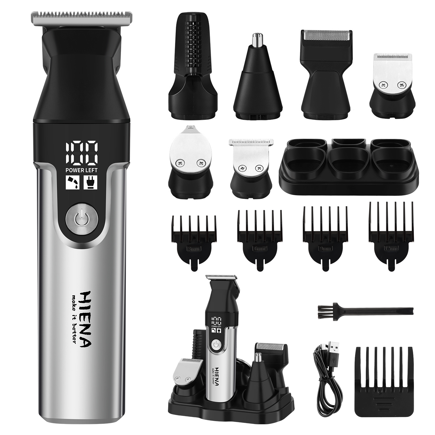Men'S Grooming Nose And Ear - Conjunto de Cortadores de Cabelo Profissionais