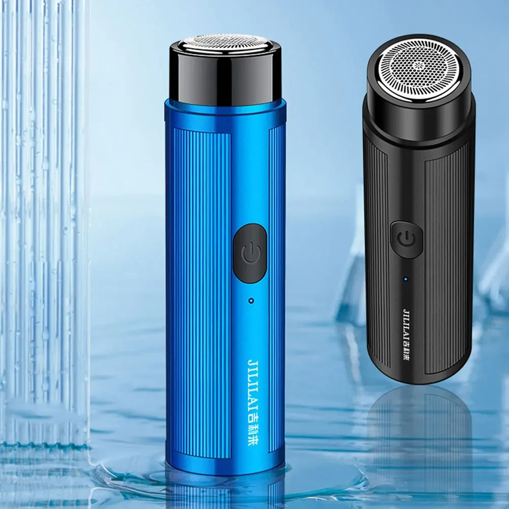 Men'S Grooming Shaver - Mini Barbeador Elétrico Recarregável Portátil para