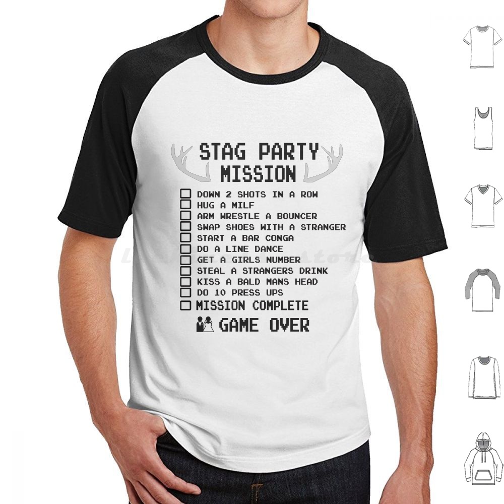 Camiseta Engraçada de Algodão  - Men'S Grooming Checklist avaliação e preço