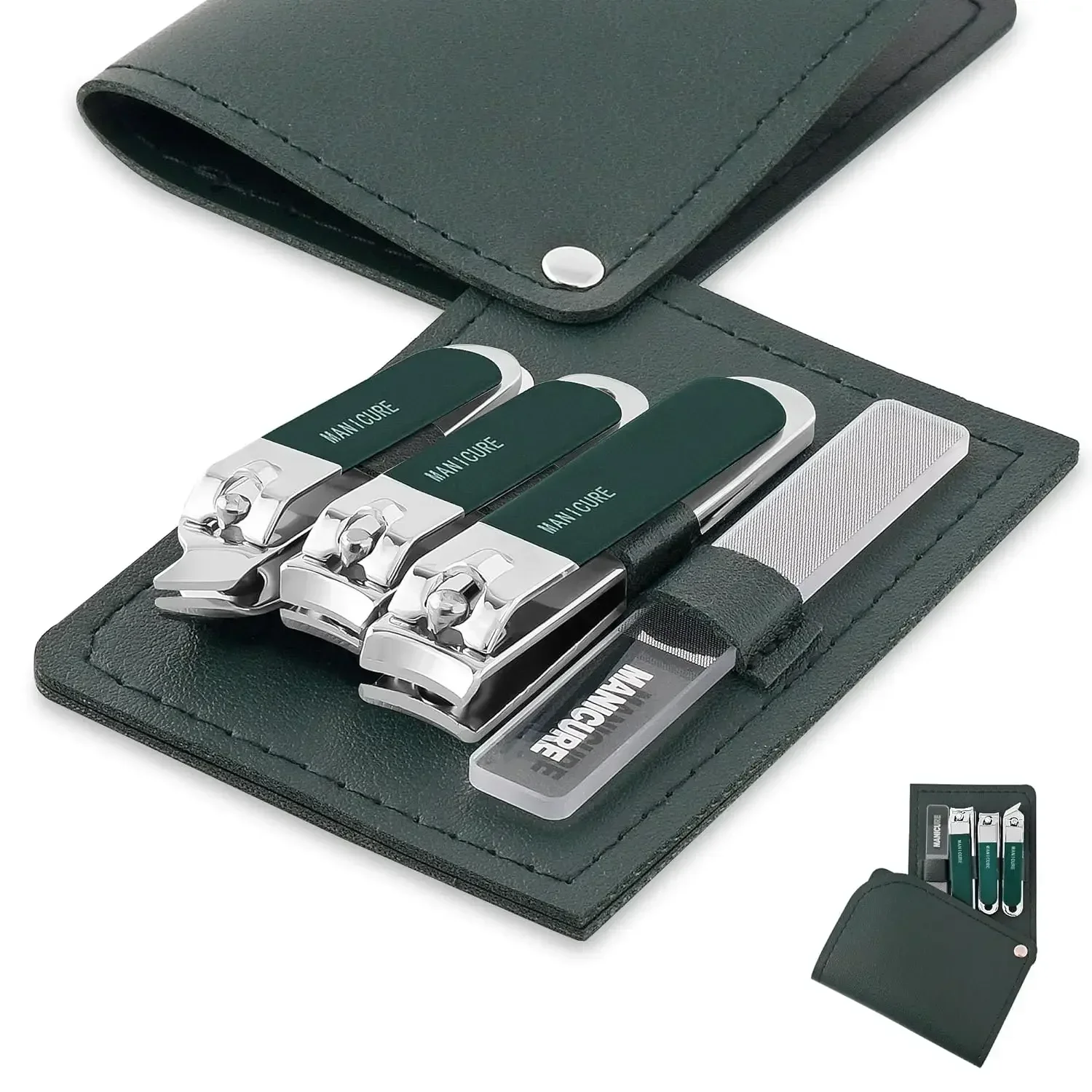 Kit de Manicure Profissional d - Mens Grooming Travel Kit avaliação e preço