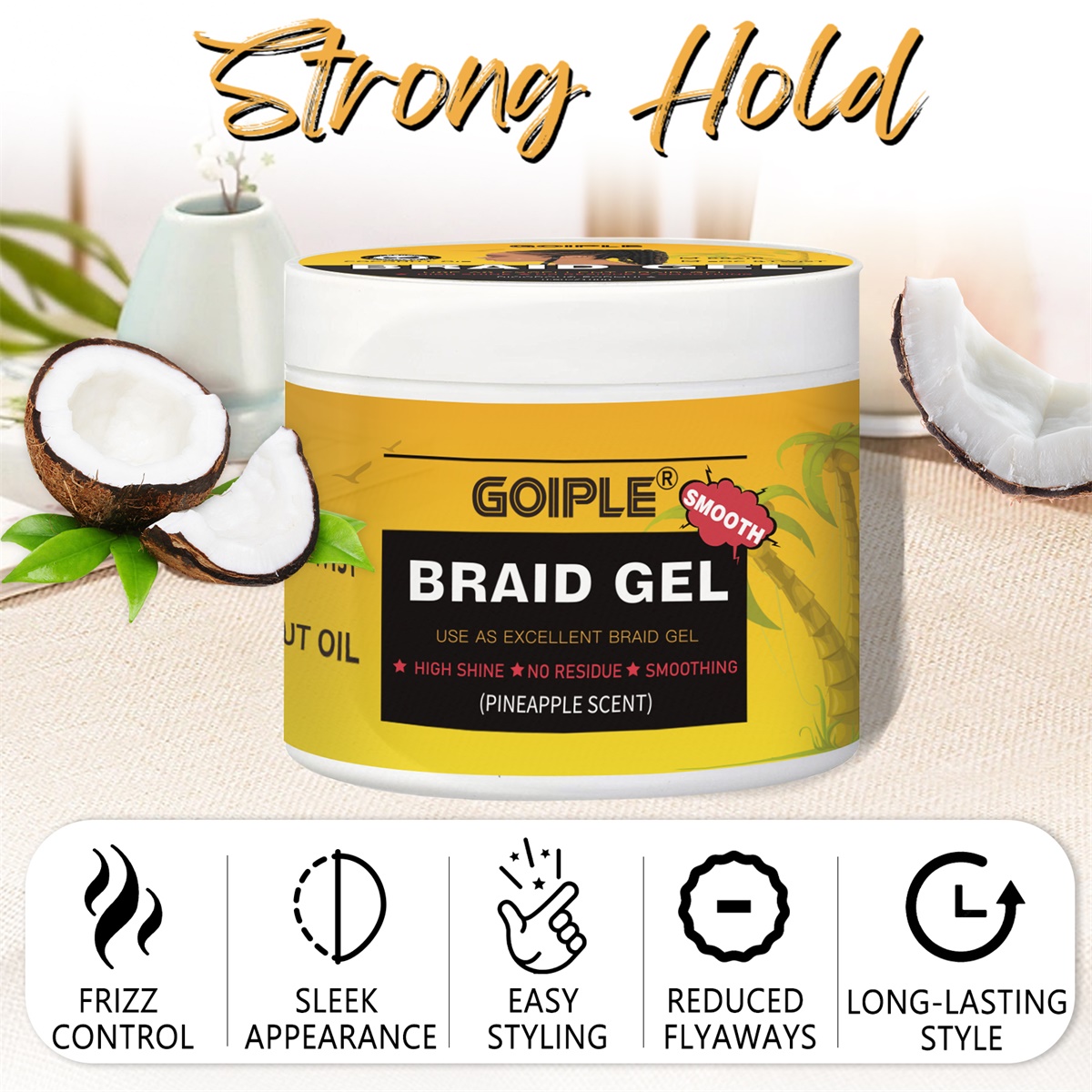 Gel para Tranças de Alto Brilh - Men'S Grooming Gel avaliação e preço