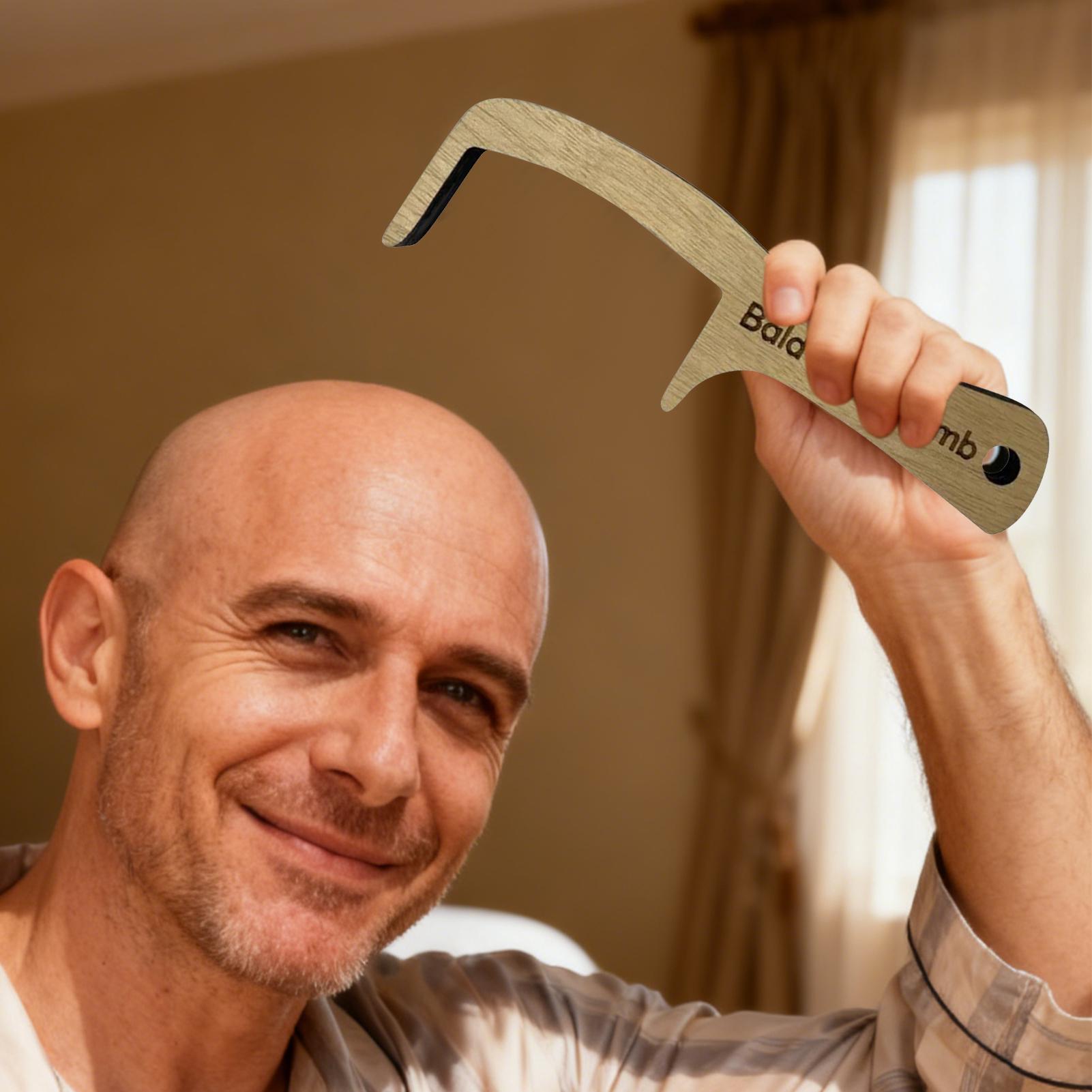Homem careca pente engraçado b - Men'S Grooming Products avaliação e preço