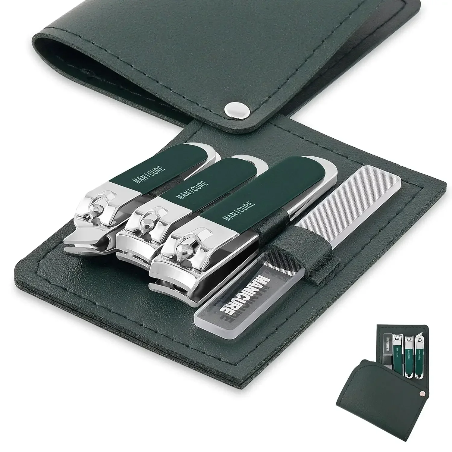 Conjunto de Cortadores de Unha - Mens Grooming Travel Kit avaliação e preço