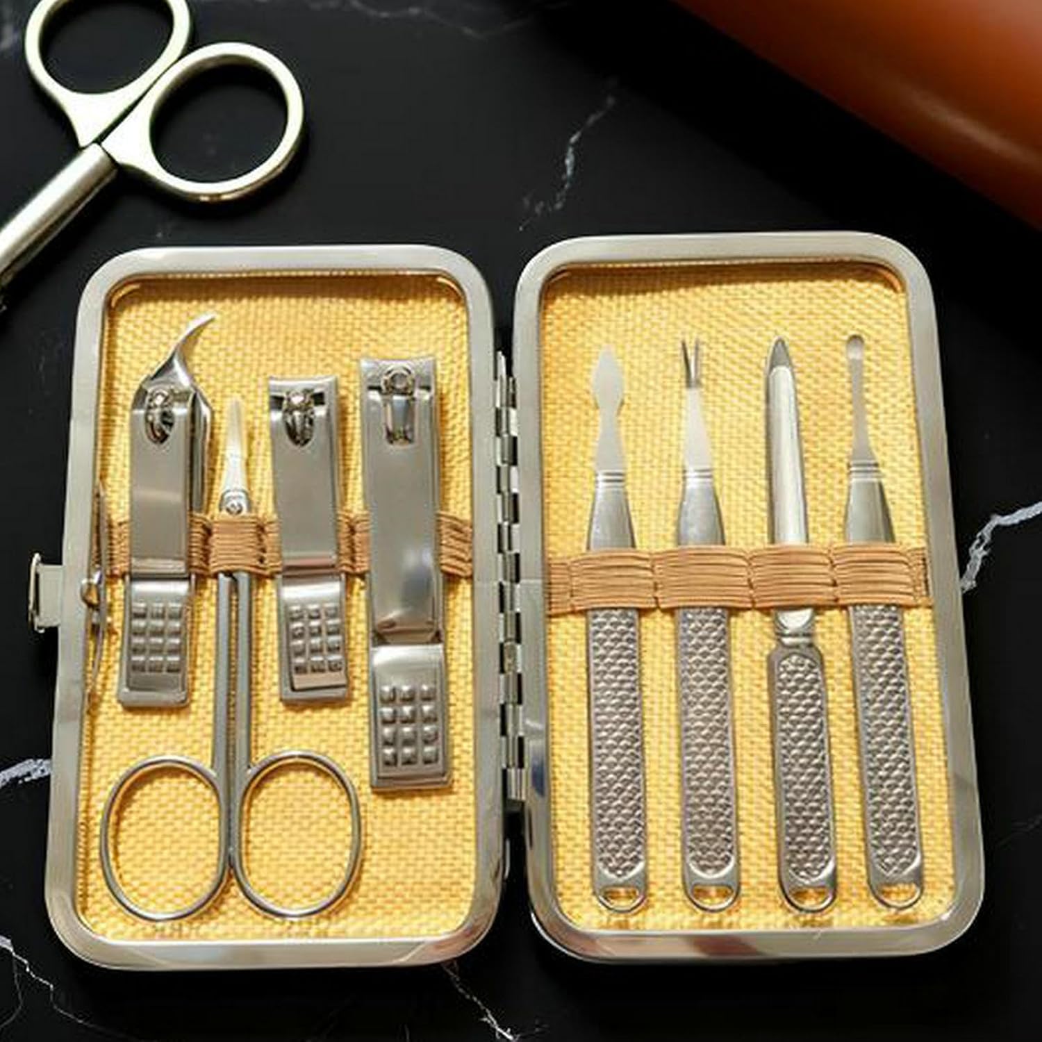 Kit de Manicure Profissional p - Mens Grooming Kit Bag avaliação e preço