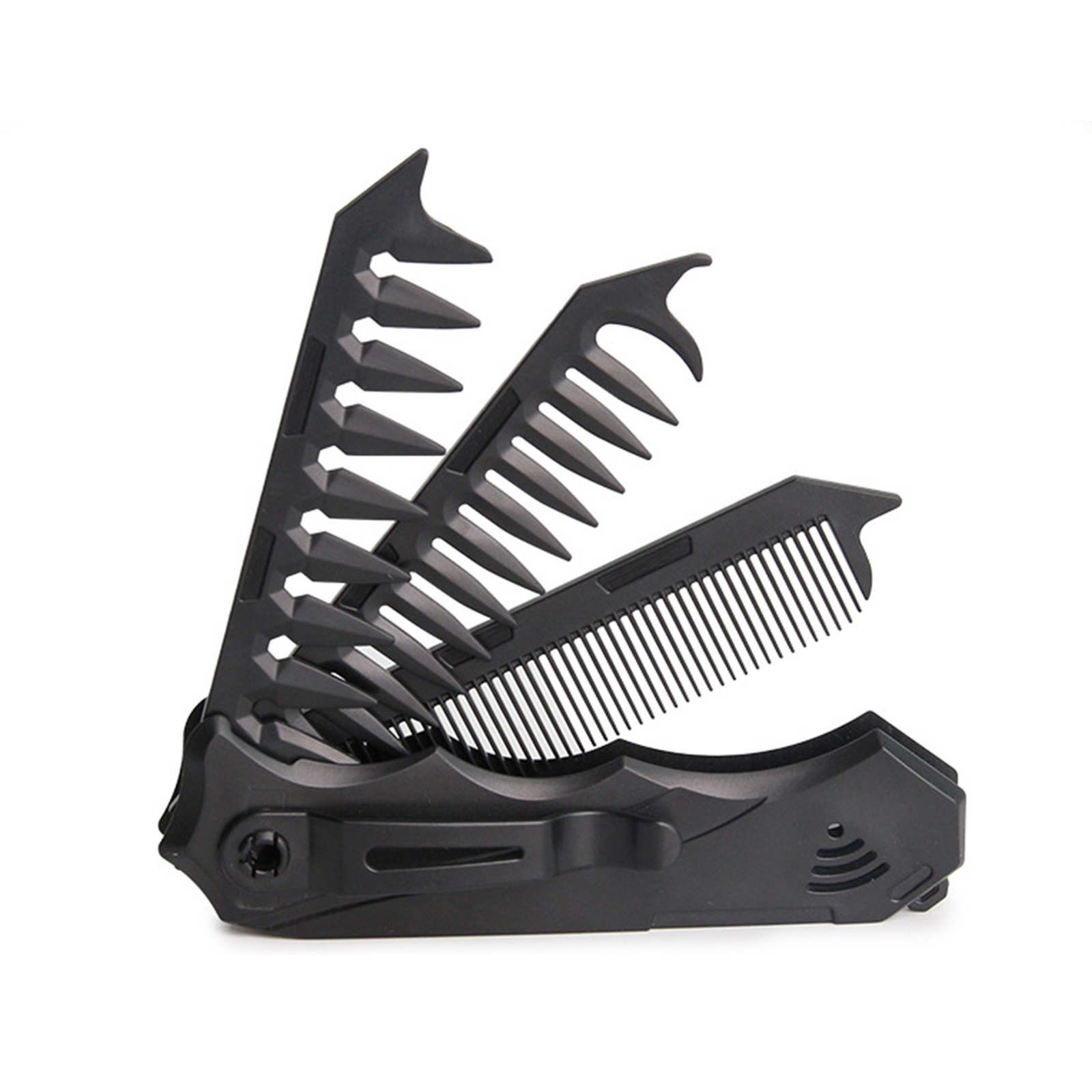 Pente dobrável de dente duplo  - Men'S Grooming Products avaliação e preço