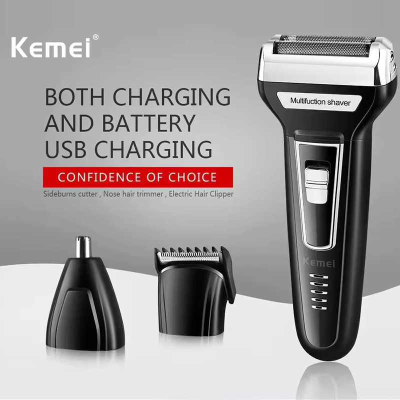 Kemei multifuncional à prova d - Mens Grooming Box avaliação e preço
