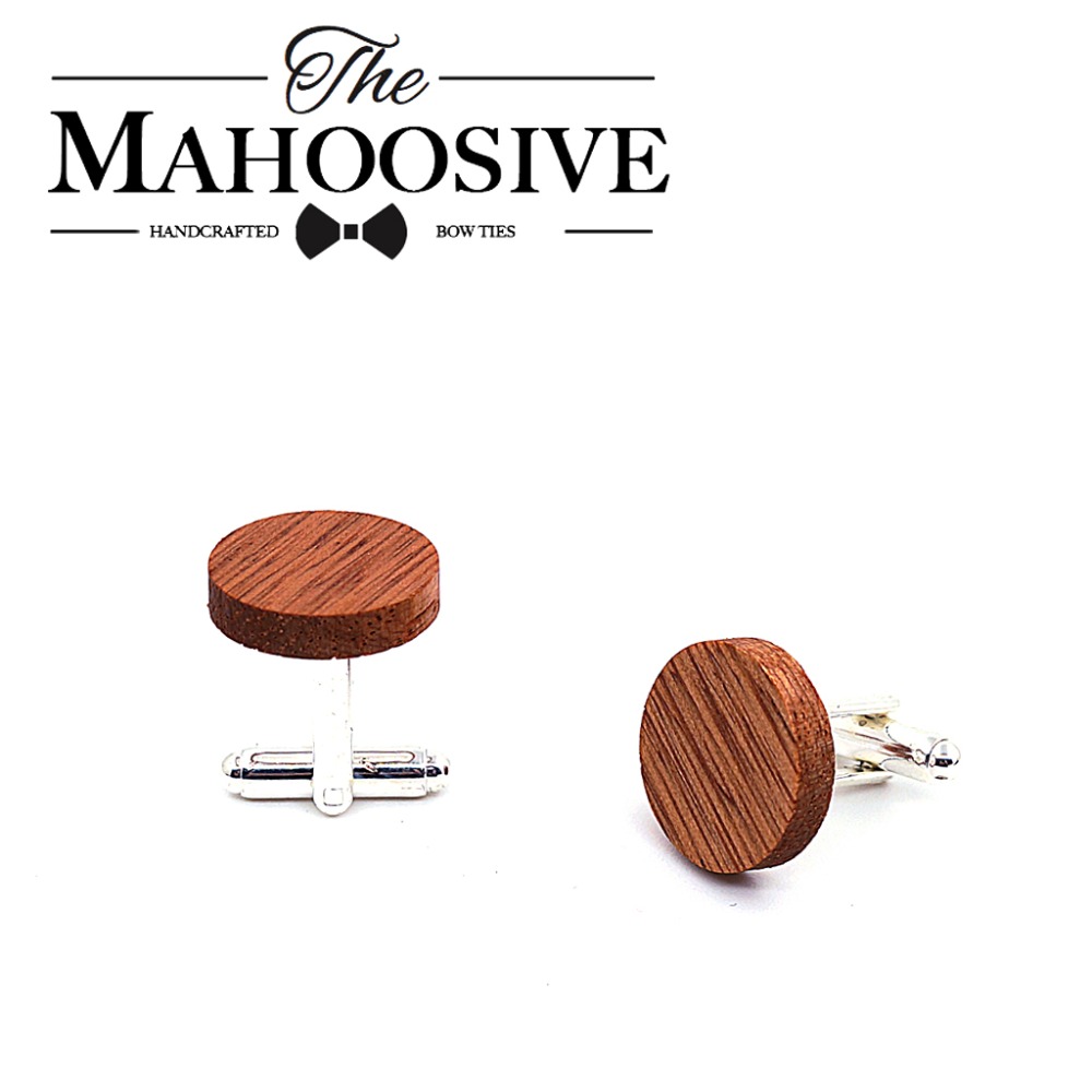 Abotoaduras de madeira MAHOOSI - Mens Grooming Box avaliação e preço