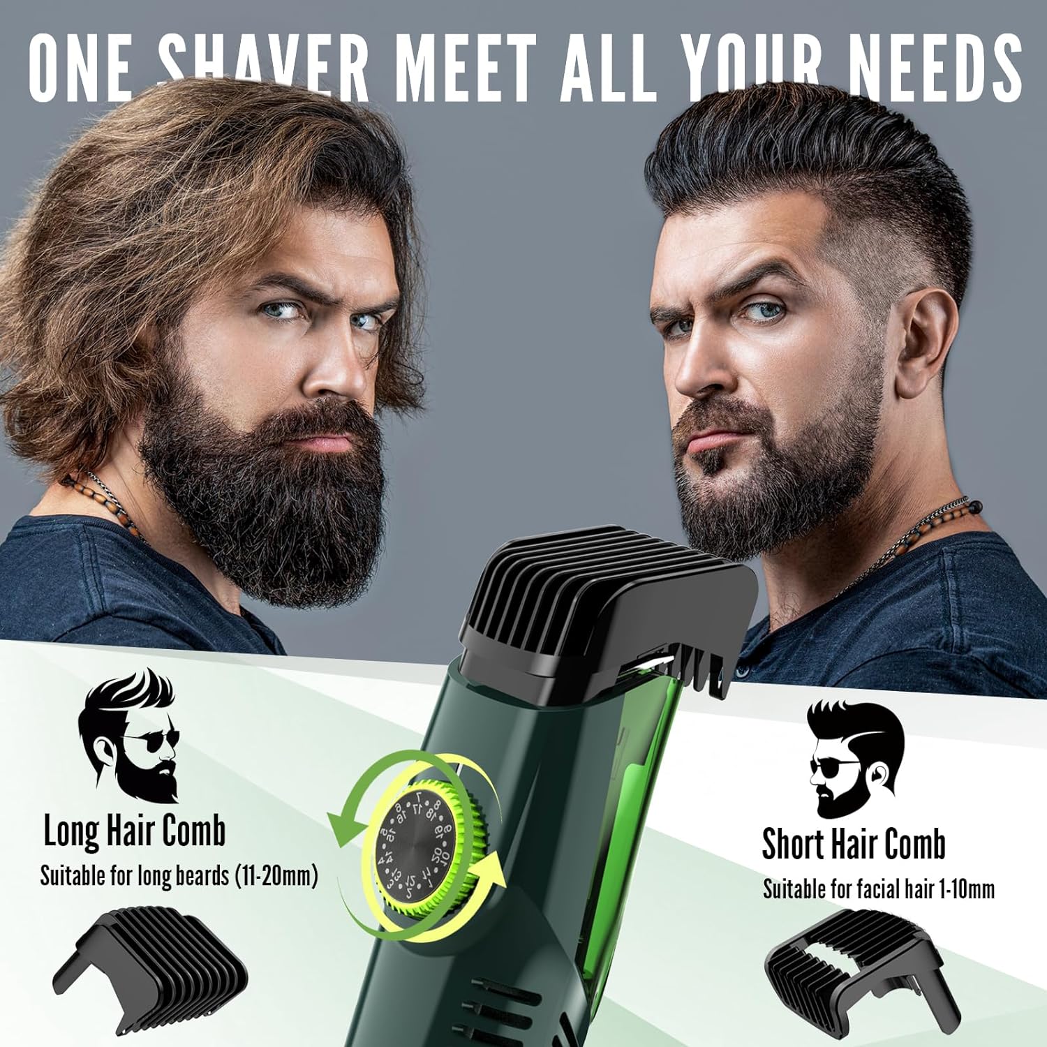 Hatteker aparador de barba par - Mens Grooming Kit Bag avaliação e preço