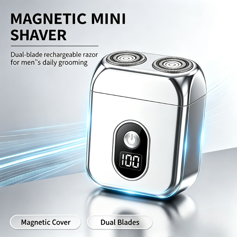 Barbeador elétrico mini magnét - Men'S Grooming Shaver avaliação e preço