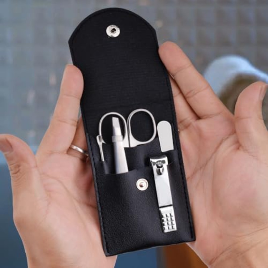 Conjunto de Manicure de Viagem - Mens Grooming Travel Kit avaliação e preço