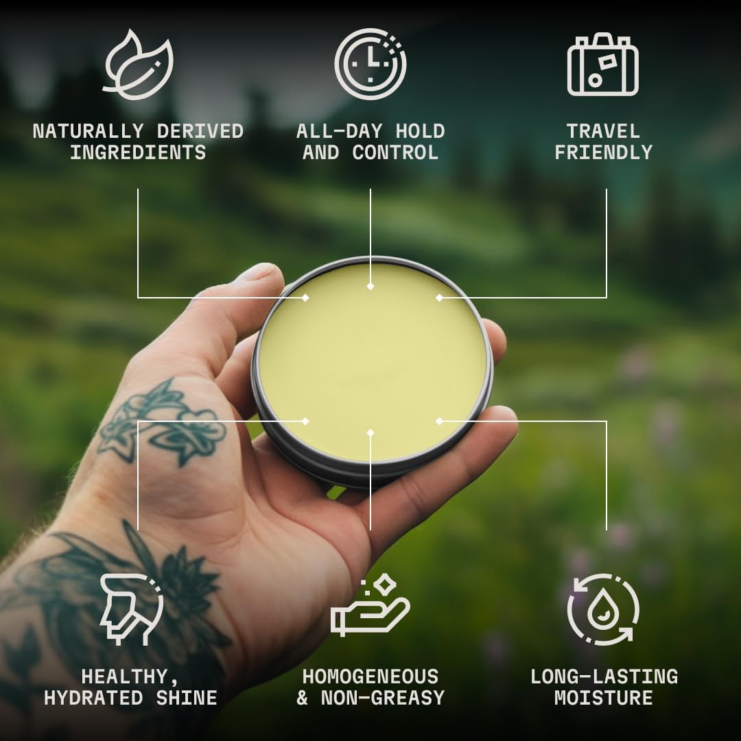 Bálsamo de barba natural cera  - Aftershave Balm Mens avaliação e preço
