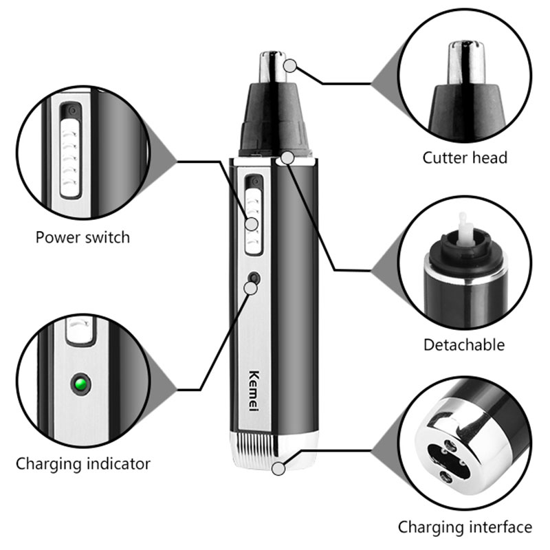 Keme-4in 1 Recarregável Nose H - Men'S Grooming Nose And Ear avaliação e preço