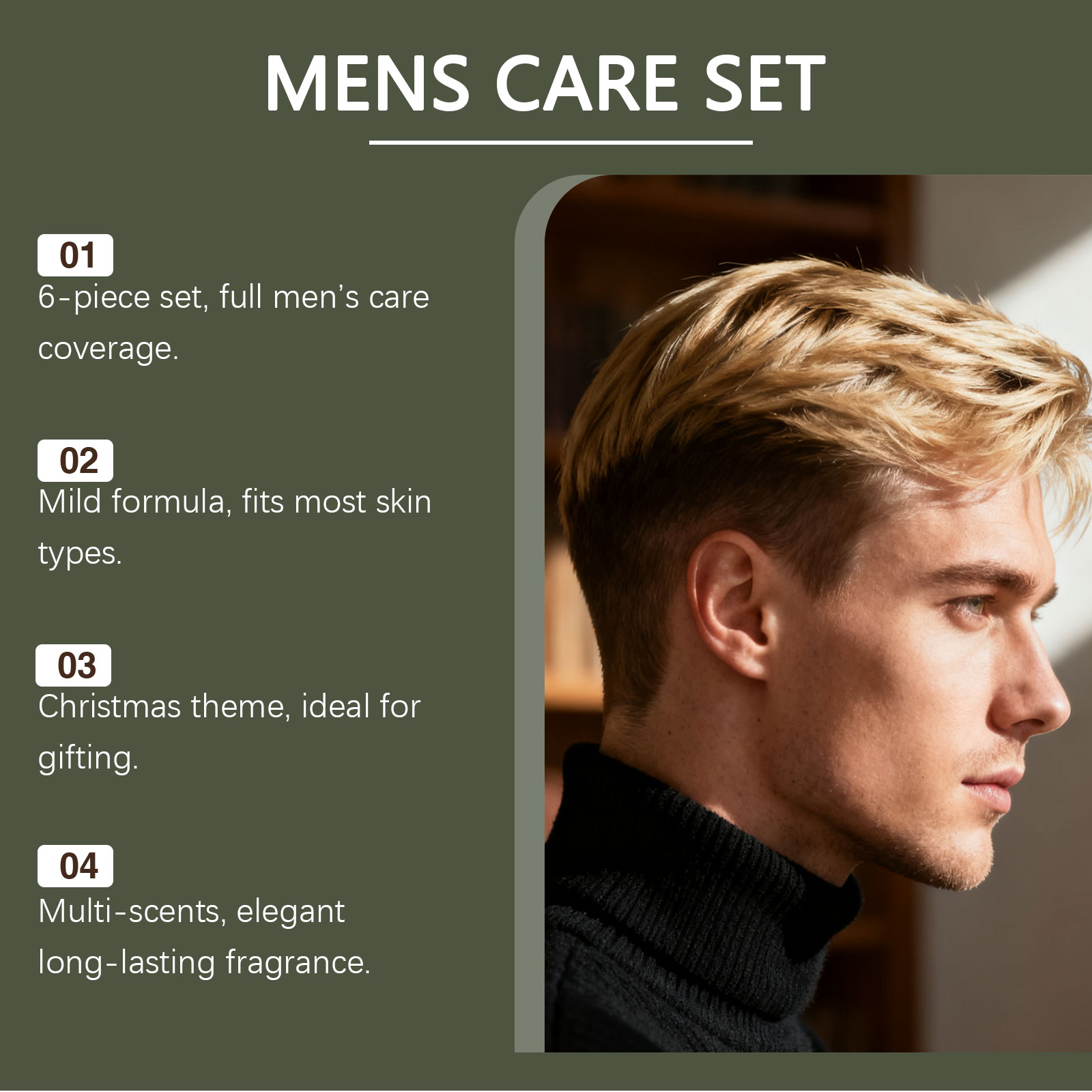 Conjunto de cuidados pessoais  - Face Wash Mens avaliação e preço