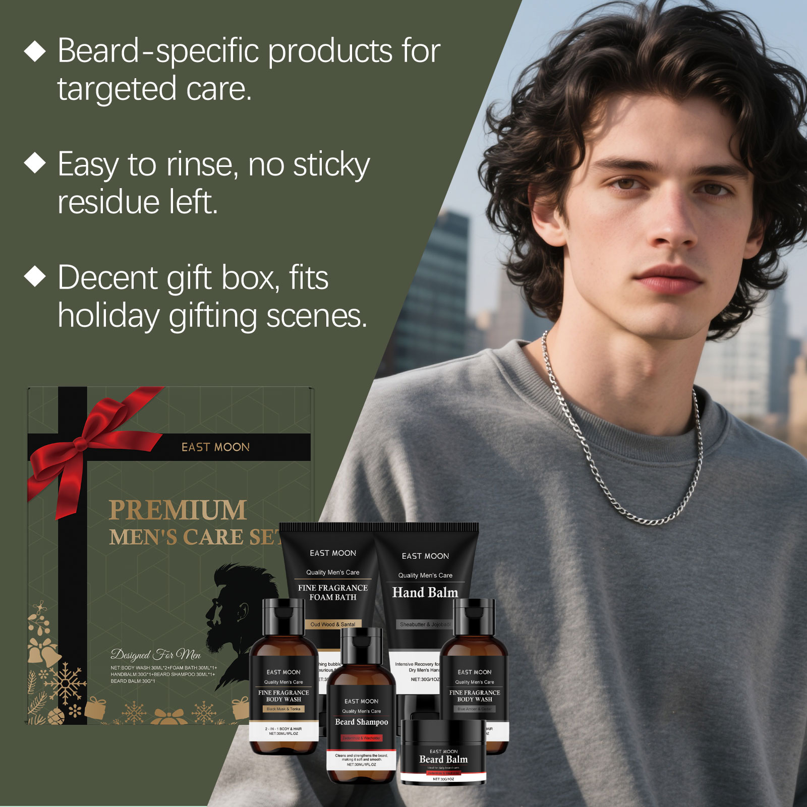 Conjunto de cuidados pessoais  - Face Wash Mens avaliação e preço