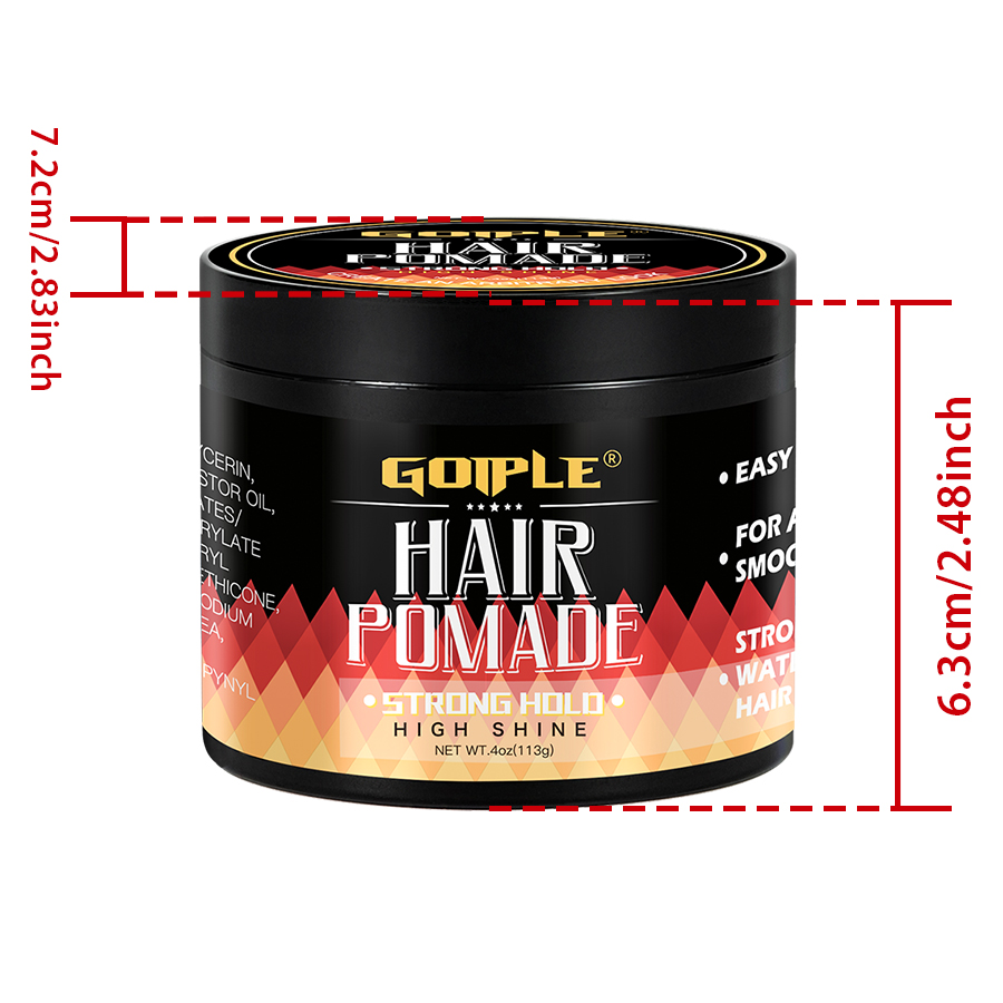 Goiple 113g pomada de cabelo m - Men'S Grooming Gel avaliação e preço