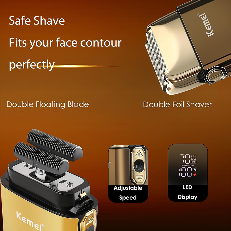Aparador de Cabelo Kemei KM-TX - Mens Grooming Box avaliação e preço