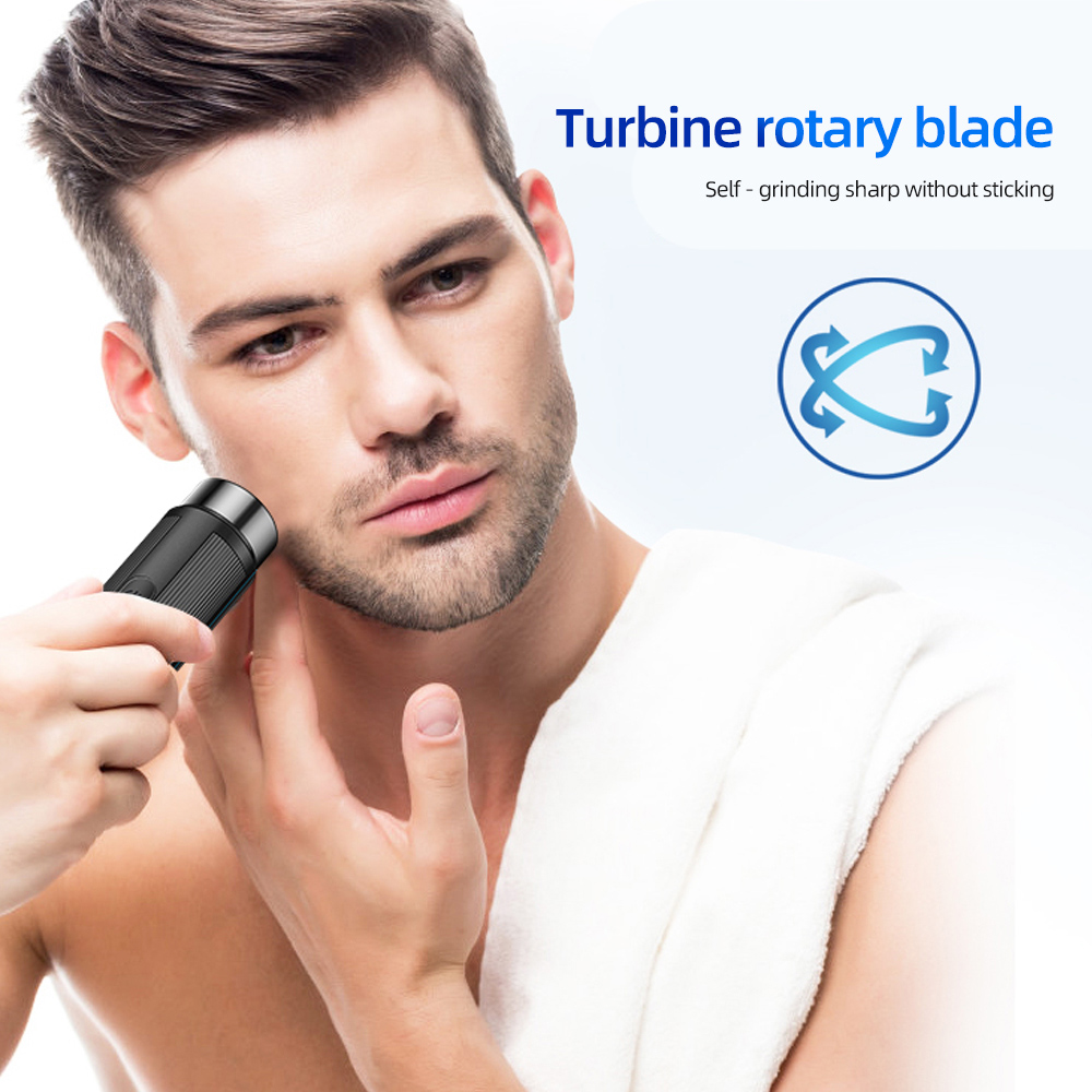 Mini Barbeador Elétrico Recarr - Men'S Grooming Shaver avaliação e preço