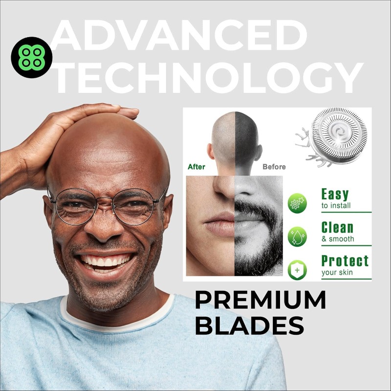 Cabeçotes de Substituição para - Men'S Grooming Shaver avaliação e preço