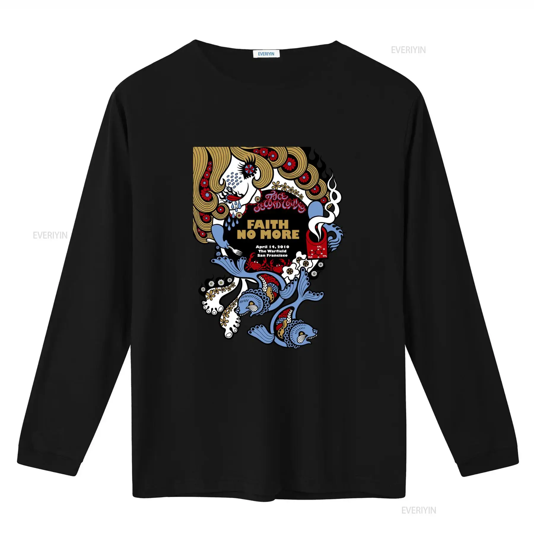Camiseta Faith No More com est - Face Wash Mens avaliação e preço