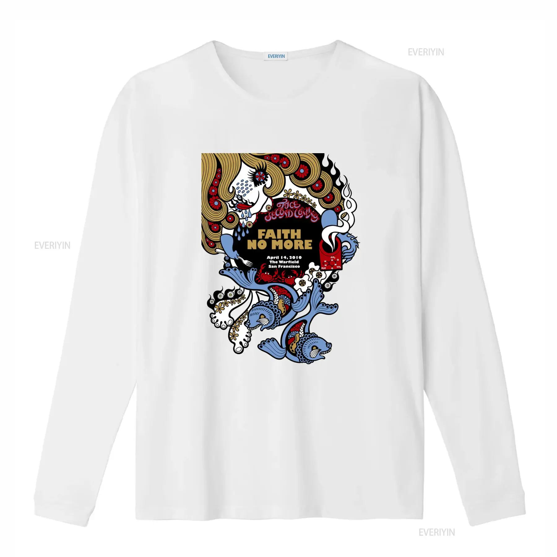 Camiseta Faith No More com est - Face Wash Mens avaliação e preço
